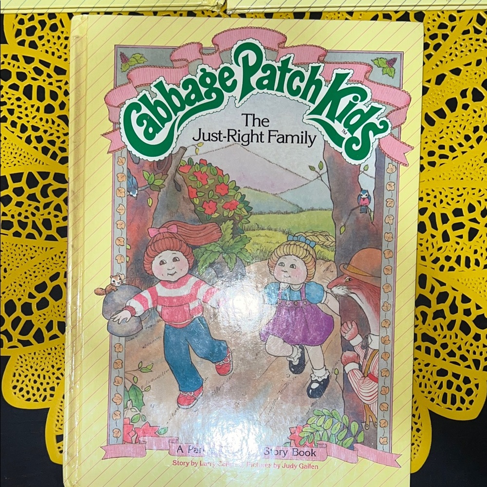 Vintage 1984 Cabbage Patch Kids Storybook Set - Colorful Collection - Picture 3 of 7